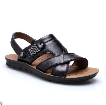 Men's Shoes Summer Beach Shoes Plus Fat Sandals