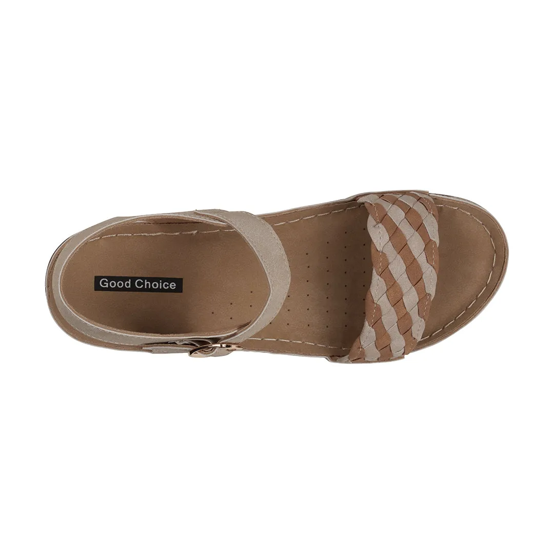 Millis Nude Comfort Flat Sandals