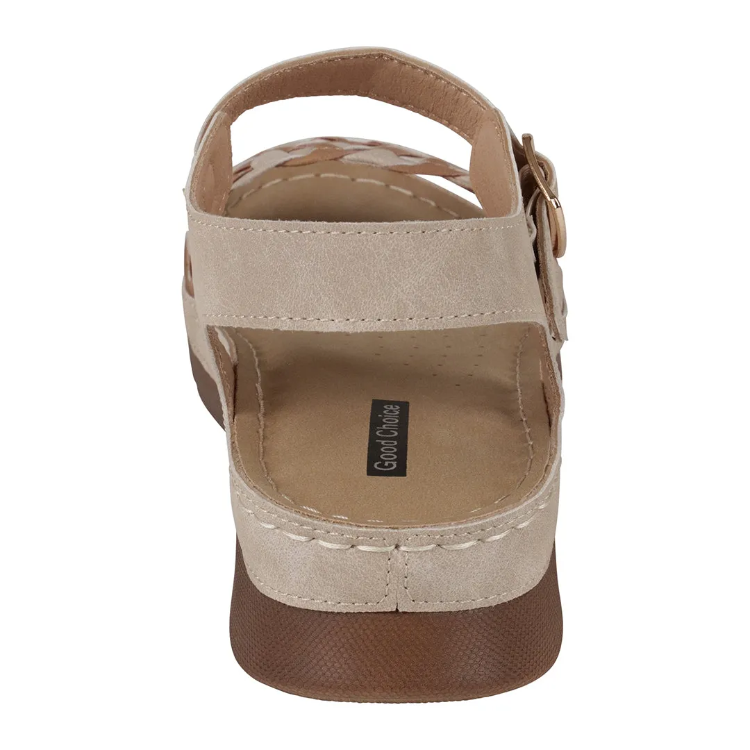 Millis Nude Comfort Flat Sandals