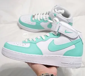 Mint Green Custom Air Force 1