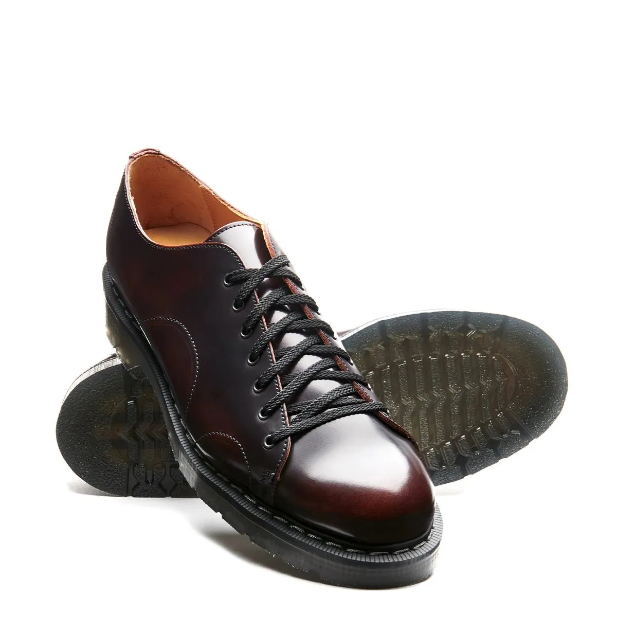 MONKEY SHOE | 7 Eye | Burgundy Rub-Off