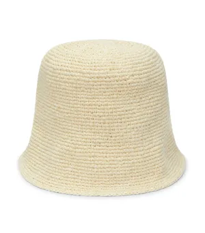 Monogram Cotton Classic Bucket Hat Parchment