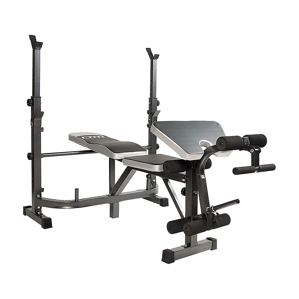 Multi Station Home Gym Weight Bench Press Leg Equipment Set Fitness Exercise