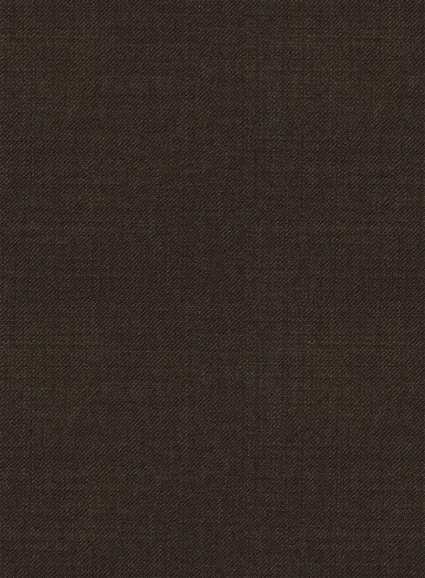 Napolean Dark Brown Wool Suit