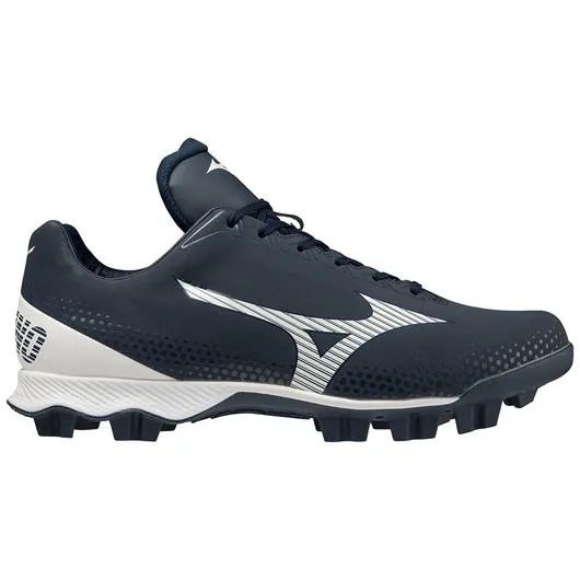 New Mizuno Wave LightRevo  Baseball Cleats Navy Men's Size 7