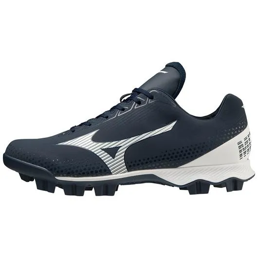 New Mizuno Wave LightRevo  Baseball Cleats Navy Men's Size 7