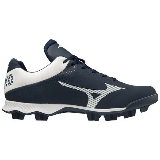 New Mizuno Wave LightRevo  Baseball Cleats Navy Men's Size 7