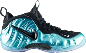 Nike Air Foamposite Pro 'Electric Blue' Sneakers, Turquoise