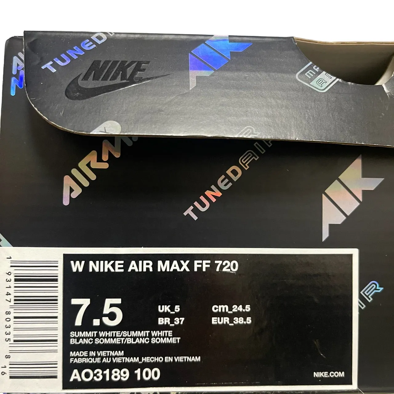 NIKE ナイキ AIR MAX FF 720 エアマックス スニーカーAO3189-100