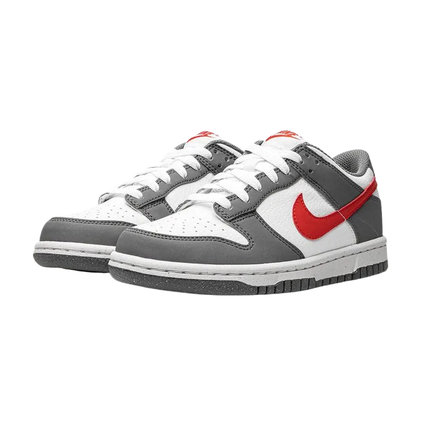 Nike Dunk Low "Next Nature Smoke Grey Light Crimson (GS)"