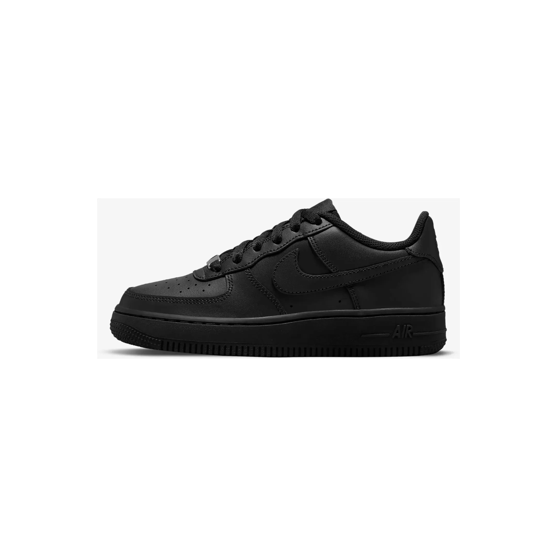 Nike Kid's Air Force 1 LE Shoes - All Black