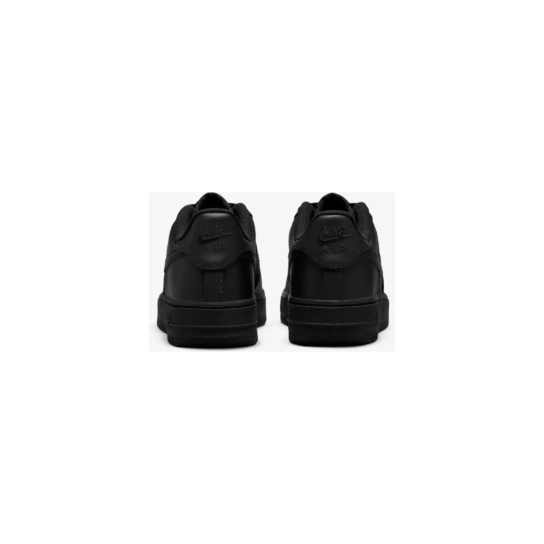 Nike Kid's Air Force 1 LE Shoes - All Black