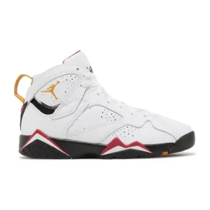 Nike Kid's Air Jordan Retro 7 GS Shoes - White / Black / Crimson