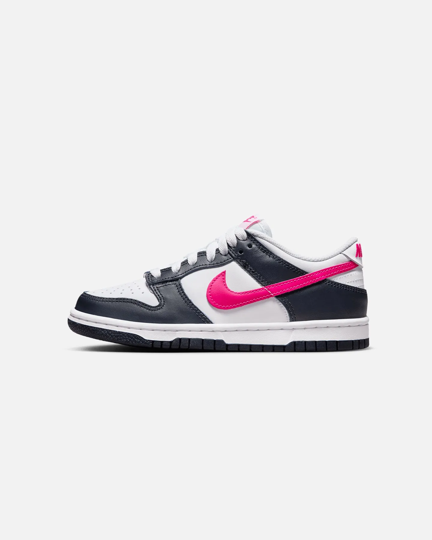 Nike Kids' Dunk Low (GS) Dark Obsidian/Fierce Pink