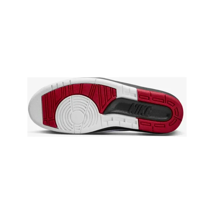 Nike Men's Jordan Retro 2 Shoes - White / Varsity Red / Black