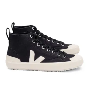 Nova High Top Canvas Trainer -  Black Pierre