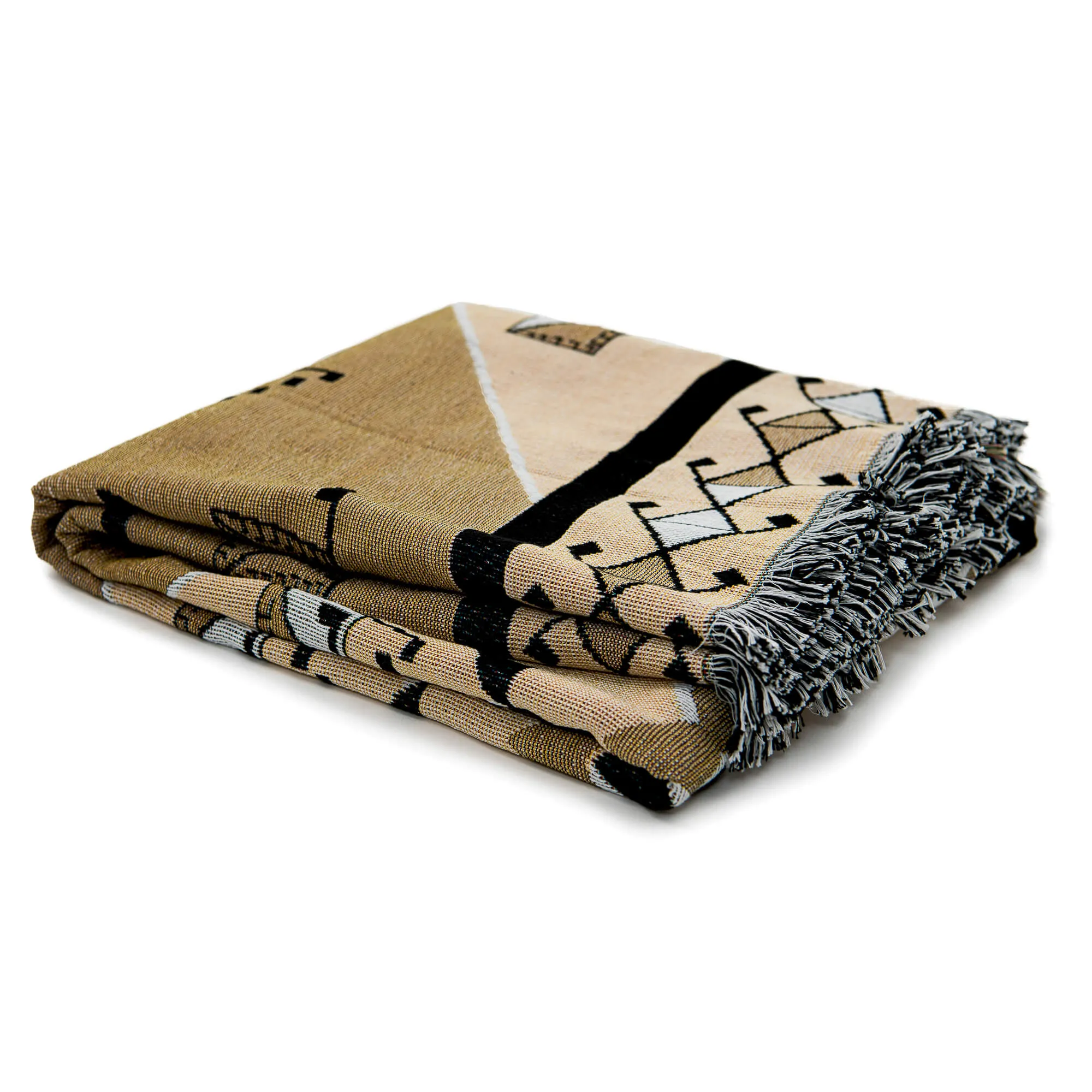 'Nowhere Man' Woven Picnic Rug / Throw