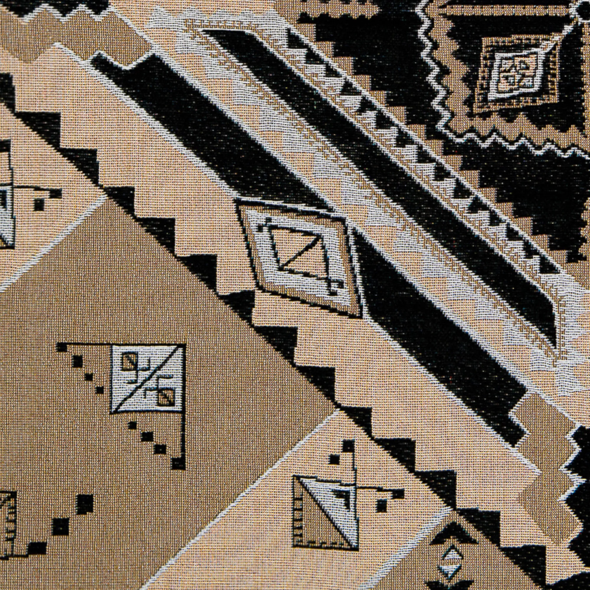 'Nowhere Man' Woven Picnic Rug / Throw