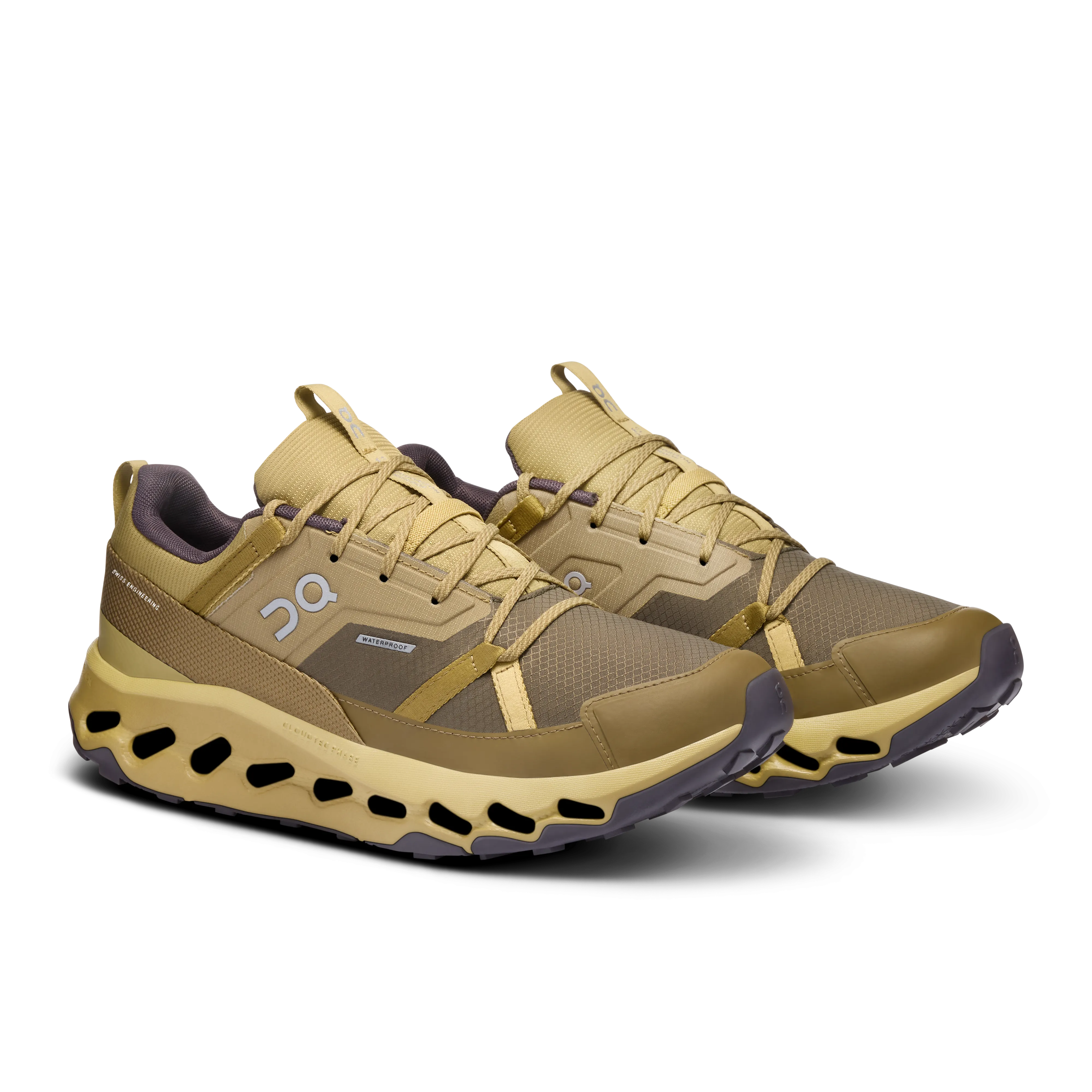 On Running Women's Cloudhorizon Waterproof Shoes - Safari / Olive