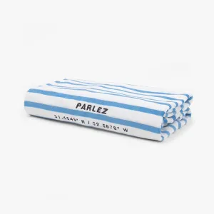 Parlez Cutter Beach Towel - Dusty Blue