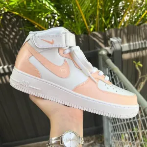 Peach Custom Air Force 1