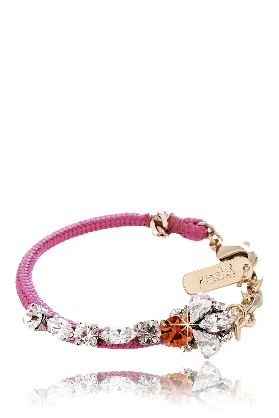 PIERINA Crystal Fuchsia Bracelet