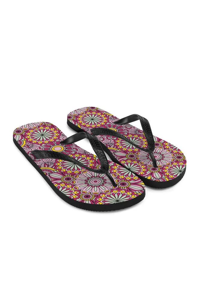 Pink Carnival Flip-Flops