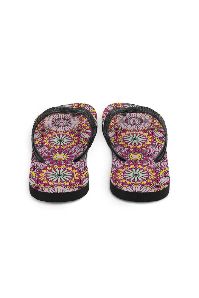 Pink Carnival Flip-Flops