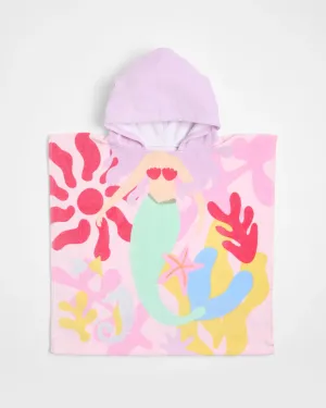 popular  Kids Hooded Beach Towel - Millie the Mermaid