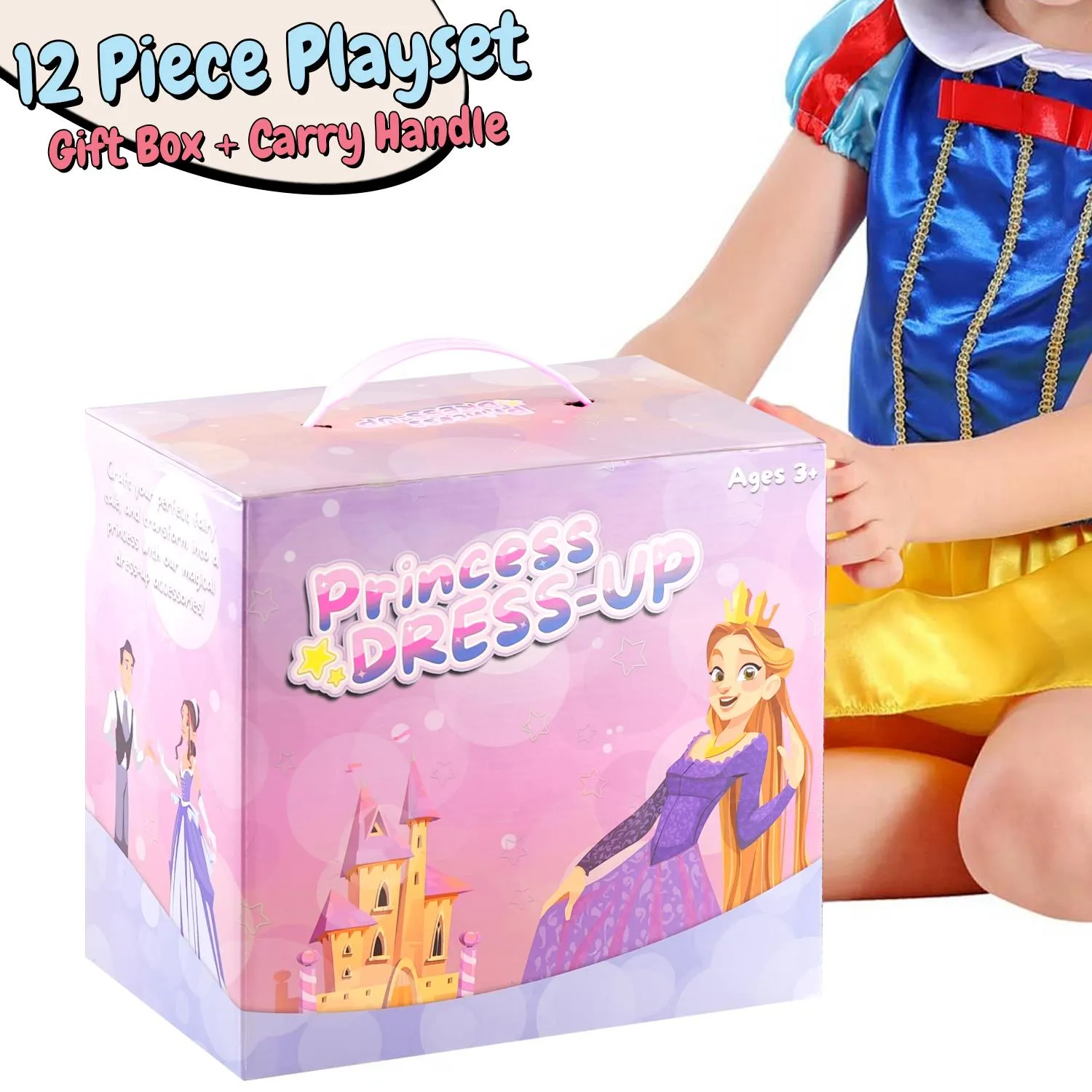 Princess Play Shoes Jewellery & Storage Set