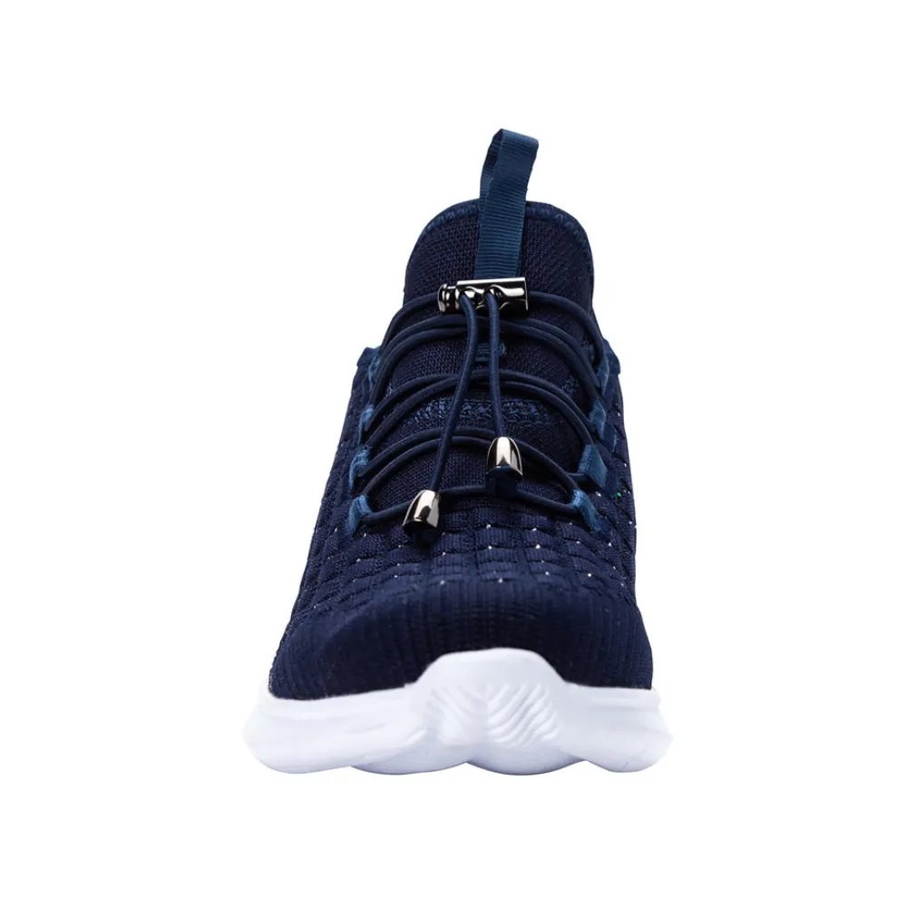 Propet Travelbound Navy Metallic Sneaker (Women's)