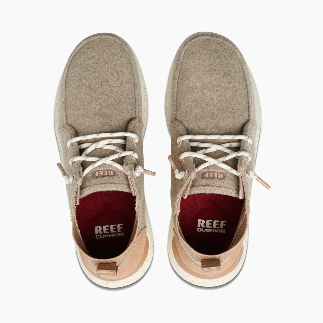 Reef Mens Swellsole Whitecap Tan Wool