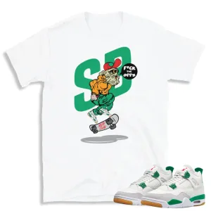 Retro 4 SB Pine Green F*ck the Opps Shirt