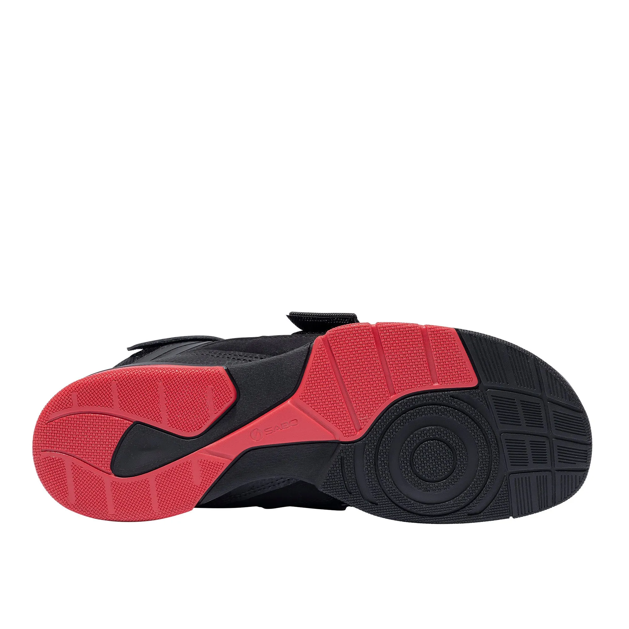 SABO Deadlift PRO Shoes - Black/Red - Limited тяга Edition