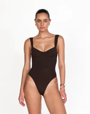 Salma One Piece (Chocolate)