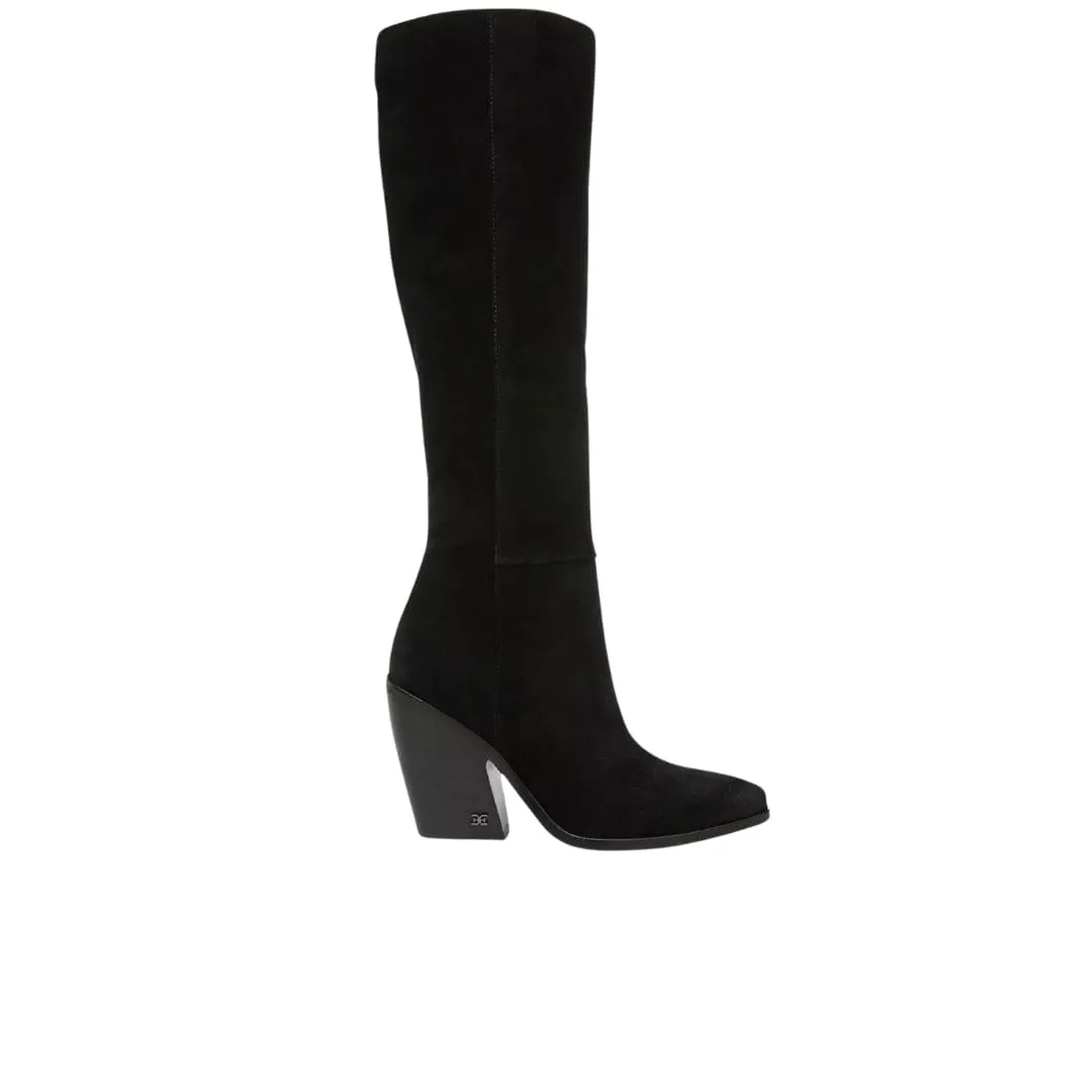 SAM EDELMAN - Annabel Zipper Almond Toe Knee Boot