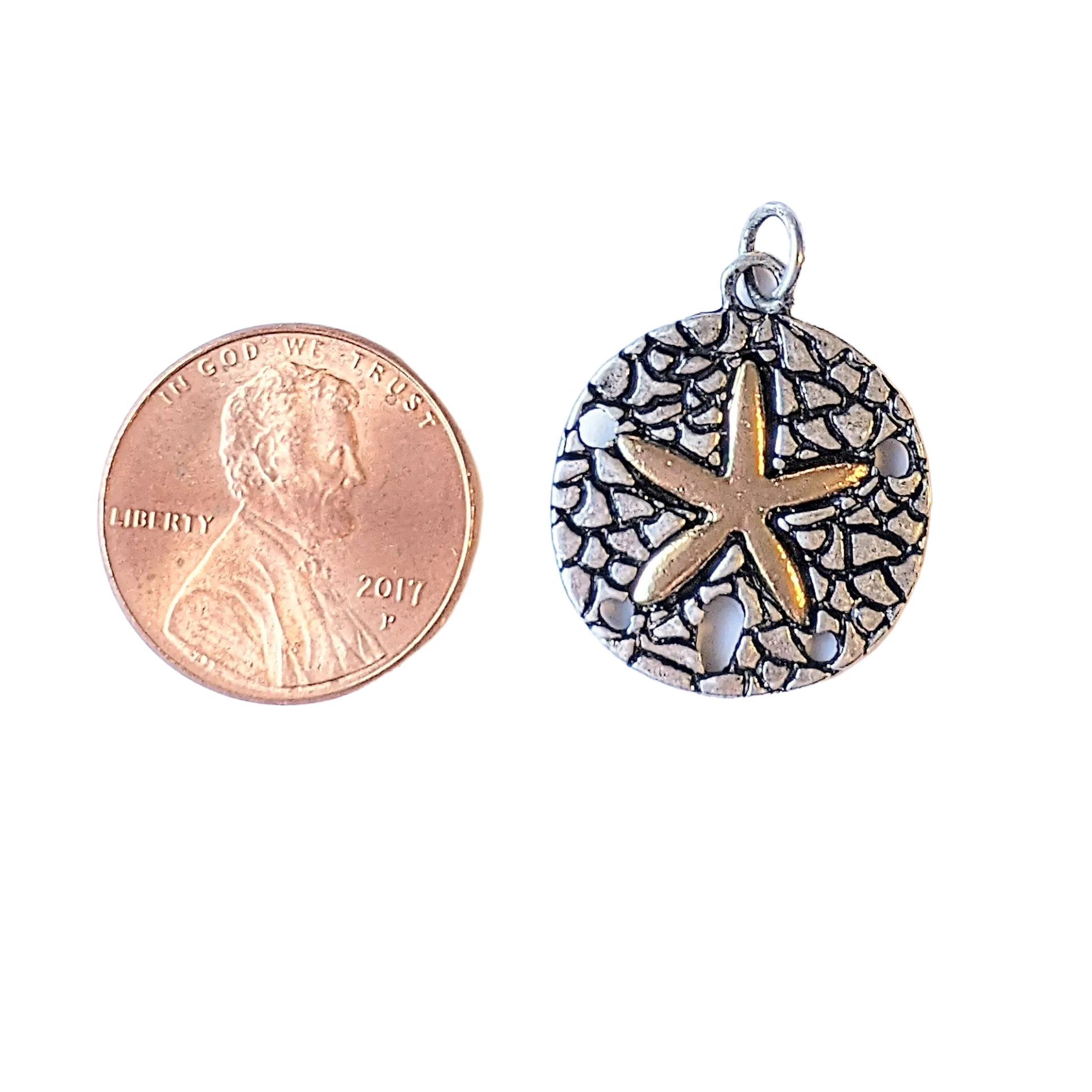 Sand Dollar Medallion Pendant