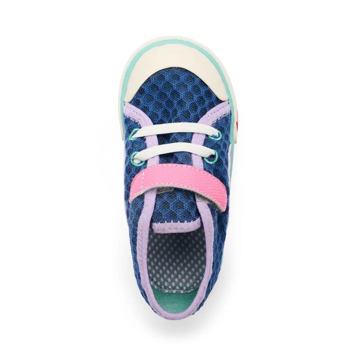 See Kai Run Saylor Sneakers - Dark Blue/Pink