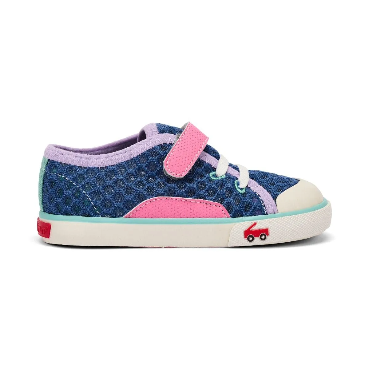 See Kai Run Saylor Sneakers - Dark Blue/Pink