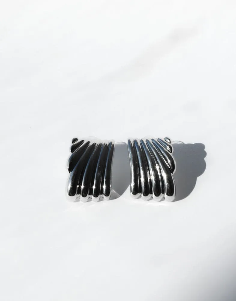 Sikora Earrings (Silver)