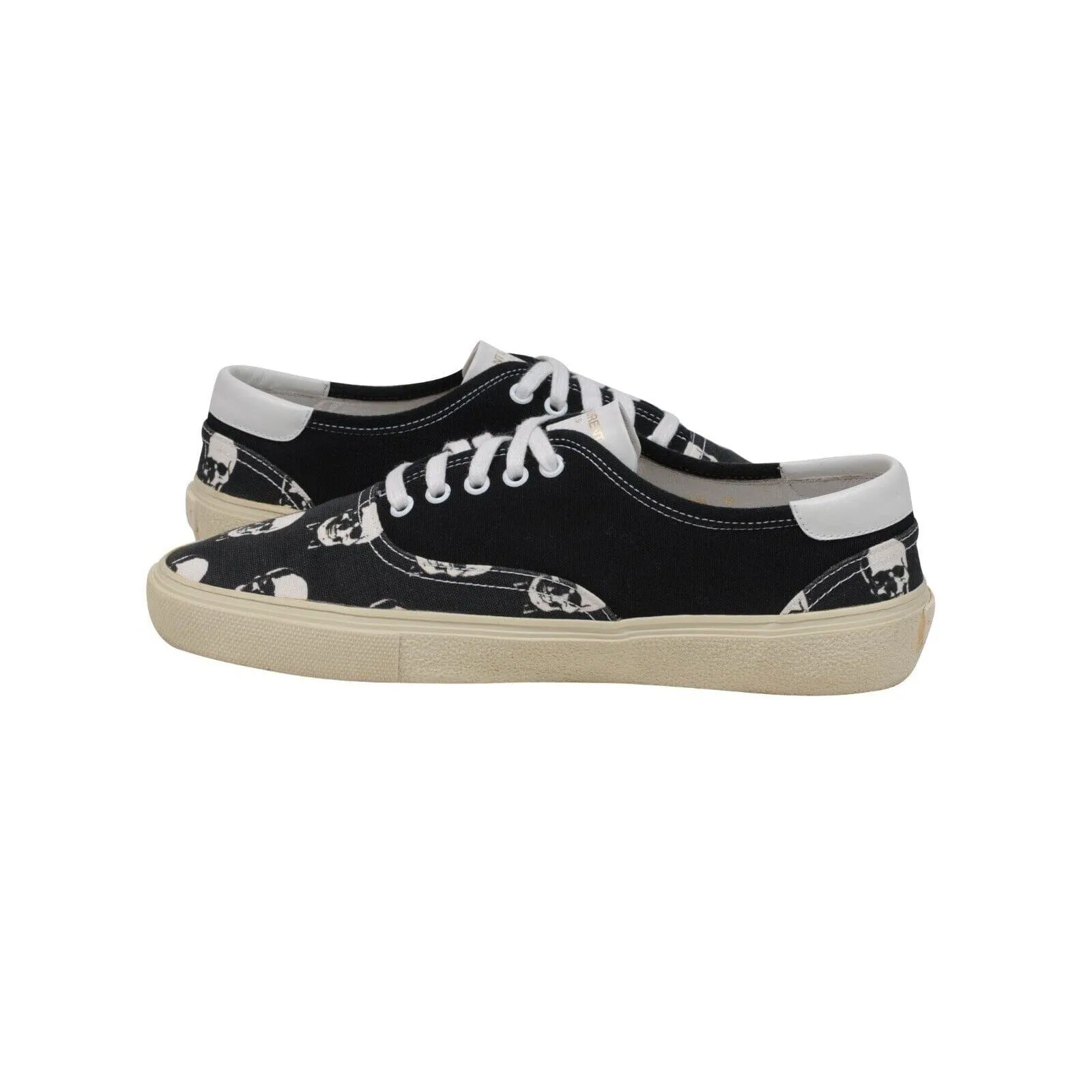 Skull Head Skate Low Top Sneakers