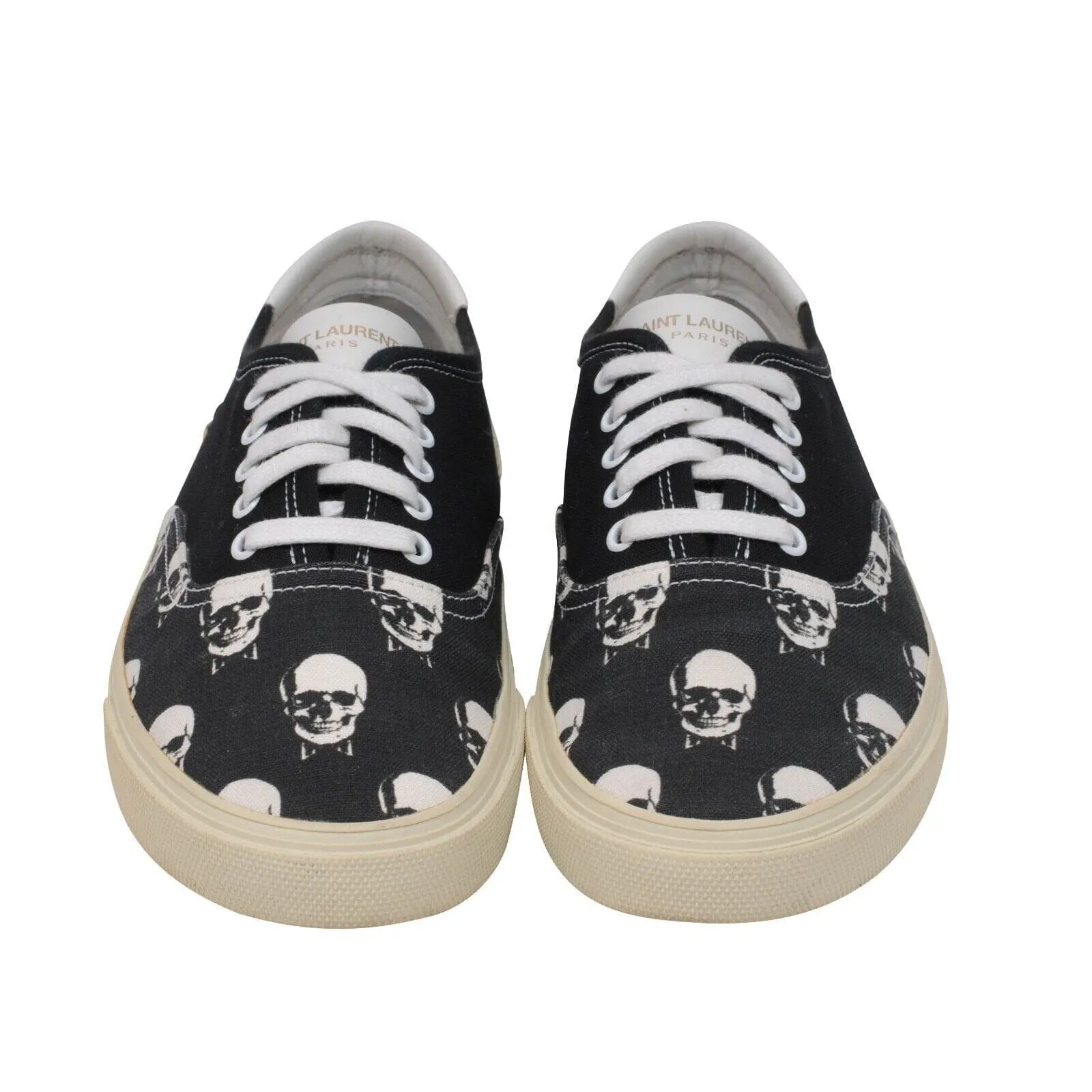 Skull Head Skate Low Top Sneakers