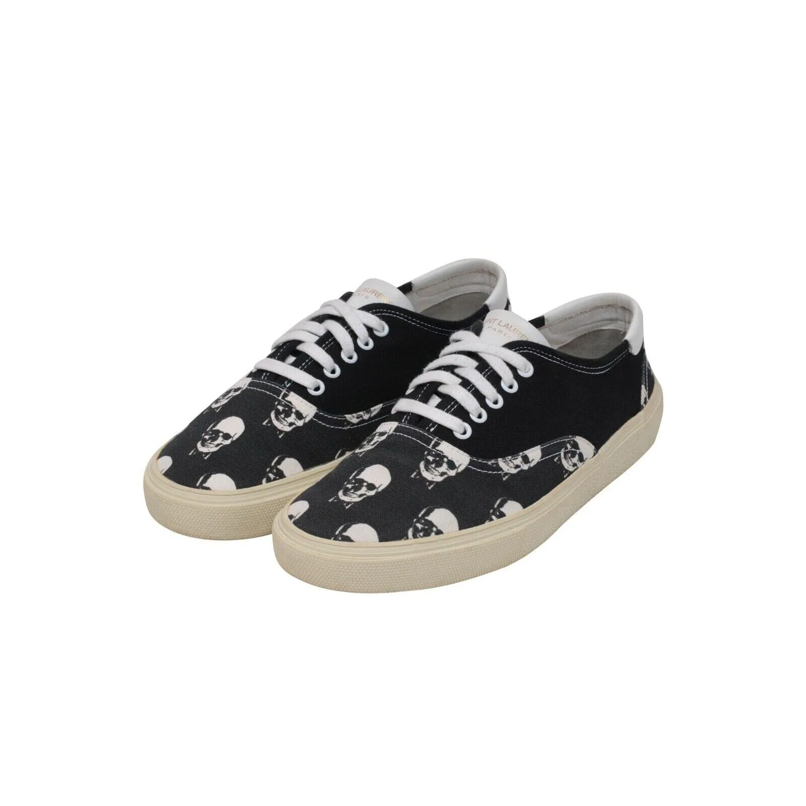 Skull Head Skate Low Top Sneakers