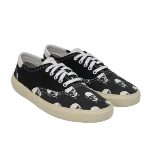 Skull Head Skate Low Top Sneakers