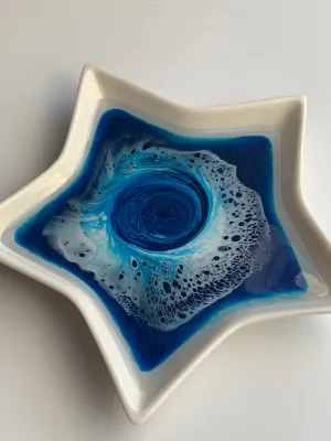 Starry Night Ring Dish: 4'