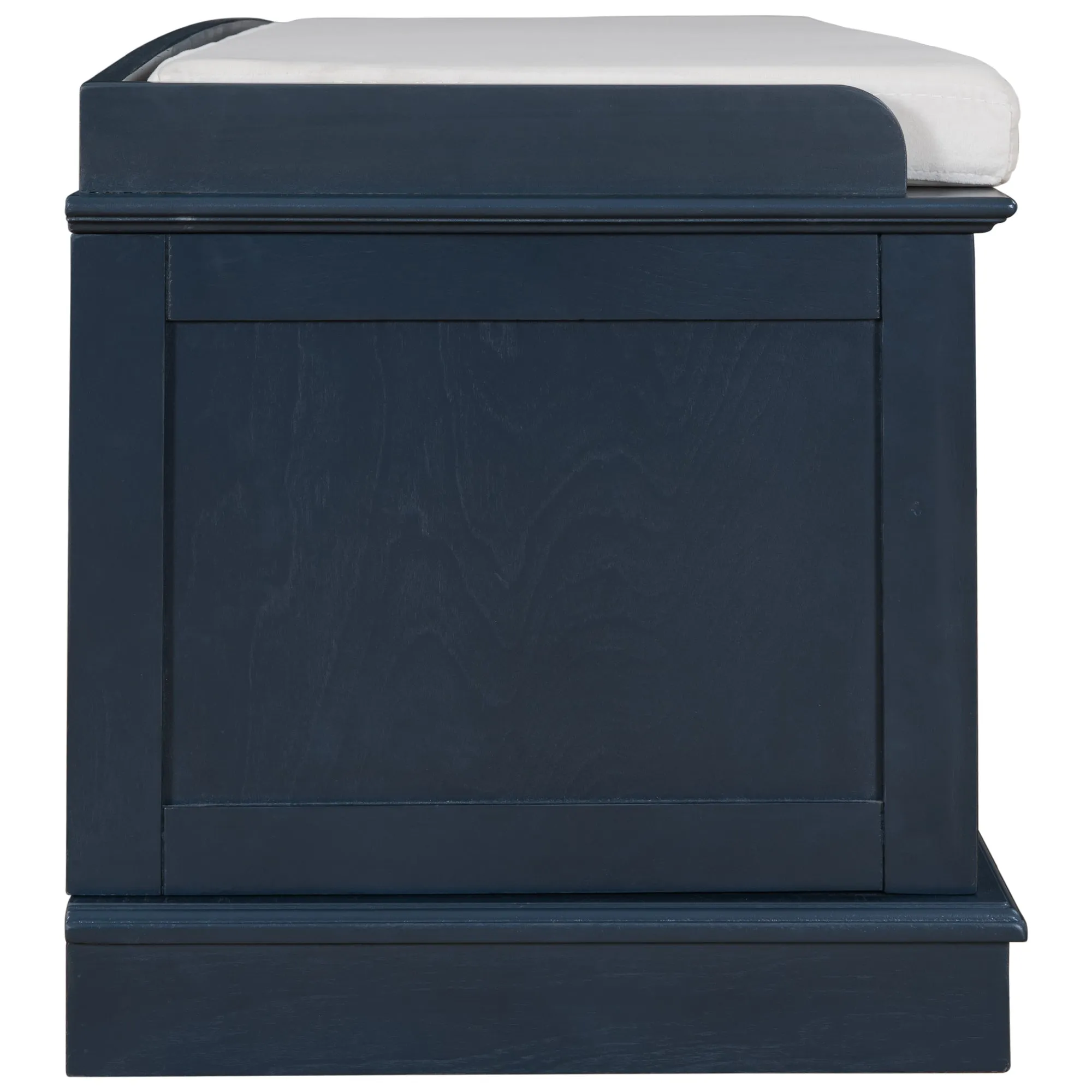 Stash Storage Bench with 2 Drawers and 2 Cabinets - Antique Navy