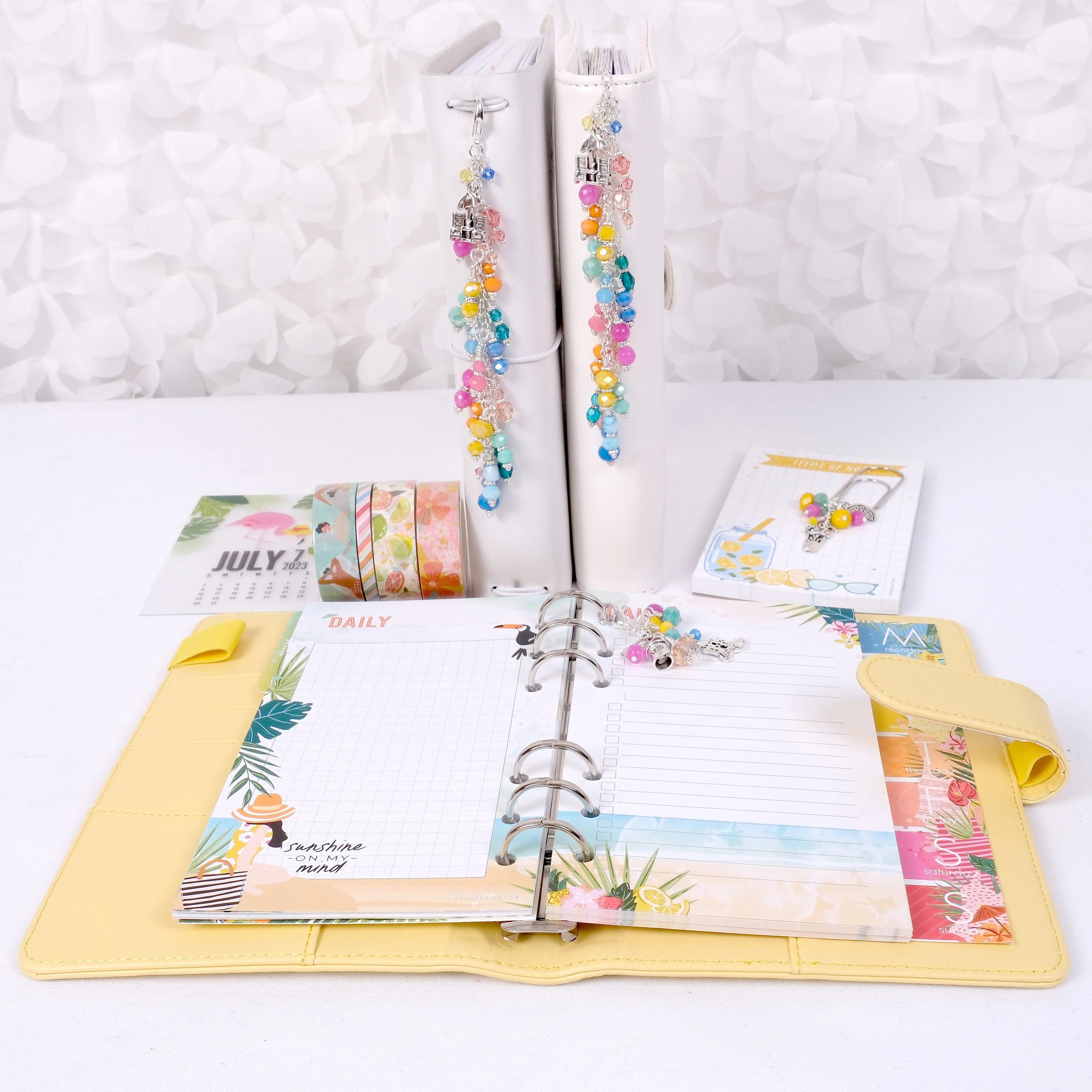 Summer Vibes Dangle Planner Charm