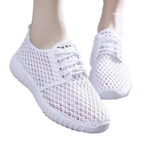 TEEK - Mesh Breathable Lace Up Sneakers