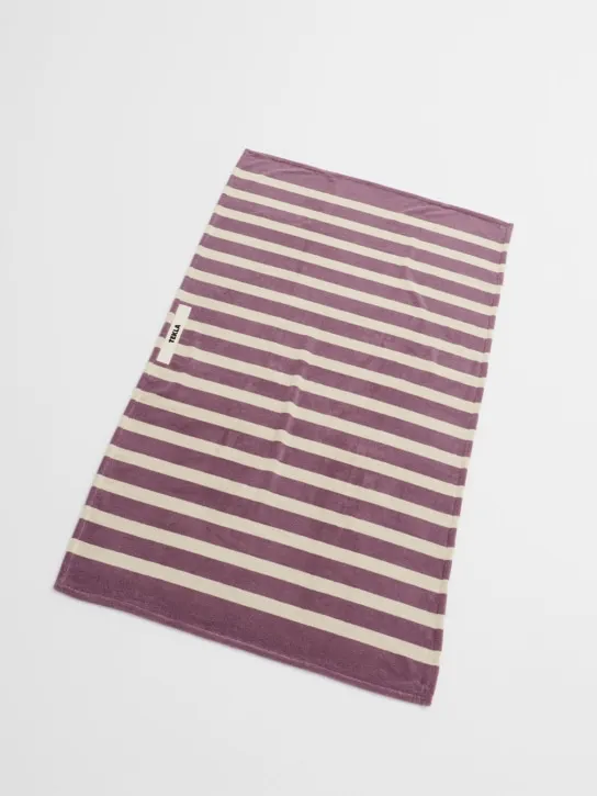 Tekla   Port striped beach towel 