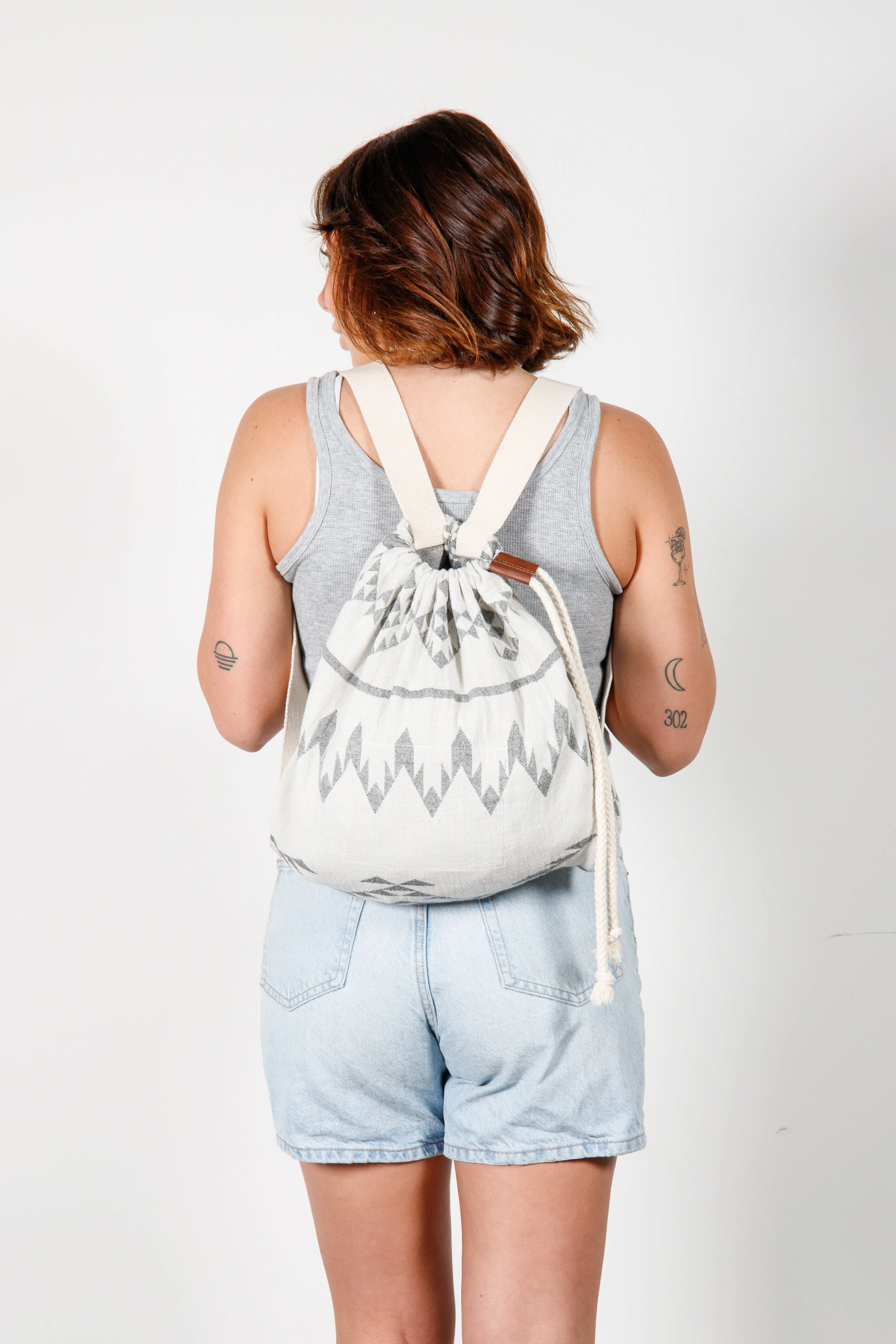 THE DAY TRIPPER | Turkish Towel Bag